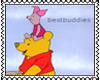 Pooh Bear 100x100 Stamp