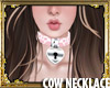 COW NEACKLACE PINK PVC