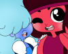 Chibi Ruby and Sapphire