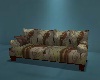 Blue & Brown Classy Sofa