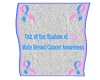 Male Breast Cancer Towel