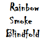 Rainbow Smoke Blindfold