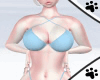 .M. Blue Summer Bikini