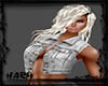 SEXY JEAN VEST  SILVER