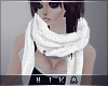 >3* warm scarf / white