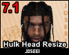 Hulk Head Resize 7.1