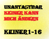 keiner kann mich ändern