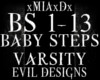 [M[BABY STEPS-VARSITY