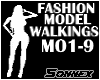 fashion model walkings