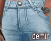 [D] Daphe blue jeans