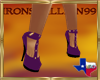 IS Purple Platform Shoes
