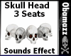 SkullHead 3Seats Sounds