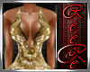 {RC}Gold dance dress xxl
