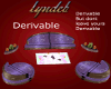 Derv Cozy Mod Sofa Set 2