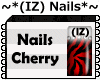 (IZ) Nails Cherry