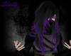 Black & Purple Long Hair