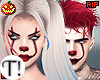 T! Couple Clown Head F