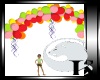 [K] Balloons arch