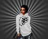 *ET* White Fox Hoodie