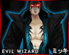 ! Evil Azure Wizard Robe