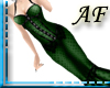 [AF]Swan Emerald Dress