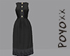 P4--Frill Dress-Black
