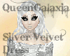  [QG]Silver Velvet Dress