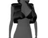 ! Obsidian Puff Vest+Bra