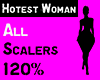 Hotest Woman 120 Scalers