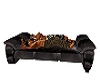 Leather Futon with poses