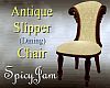 Antq Slipper Chair Cream