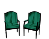 drk teal chairs