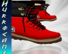 {D} Red Tim Boot