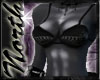 NE~ Dark elf leather bra