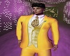 Mens Yellow Full Suit