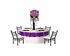 PURP WEDDING GUEST TABLE
