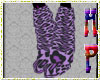 *E* purple cheetah furr