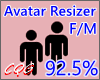 CG: Avatar Scaler 92.5%