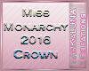 Miss Monarchy 2nd Runner