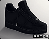 ✘ Black Shoes.