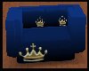 |DT|BLUE CROWN COUCH