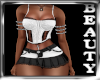 LAYLA FIT WHITE BLK BEAU