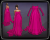 Evening Gown w/Lace Pink