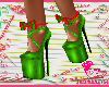 Elf Heels Green
