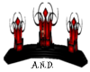 PVC Red-Black 3 Throne