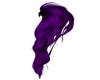 Purple ponytail