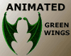 Animated Green Wings