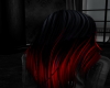 black red log hair