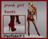 punk girl boots