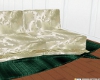 Ivory/Emerald Sofa
